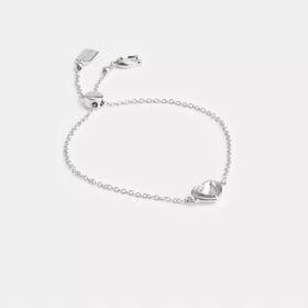 Halo Heart Slider Bracelet
