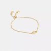Halo Round Slider Bracelet