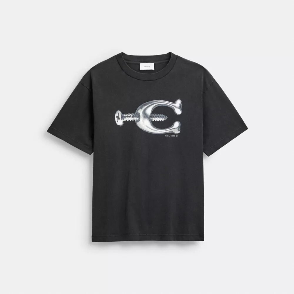 Hardware Relaxed T-Shirt in Organic Cotton