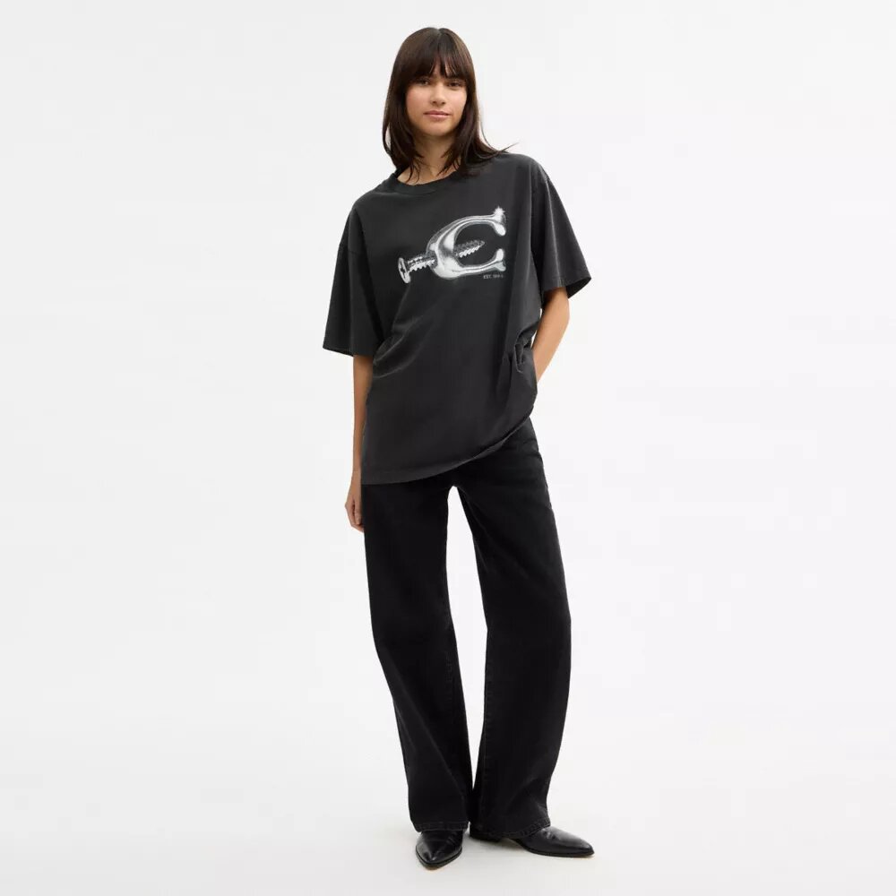 Hardware Relaxed T-Shirt in Organic Cotton