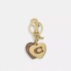 Hearts Key Ring in Signature Canvas