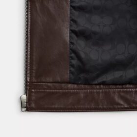 Heritage C Lightweight Leather Jacket