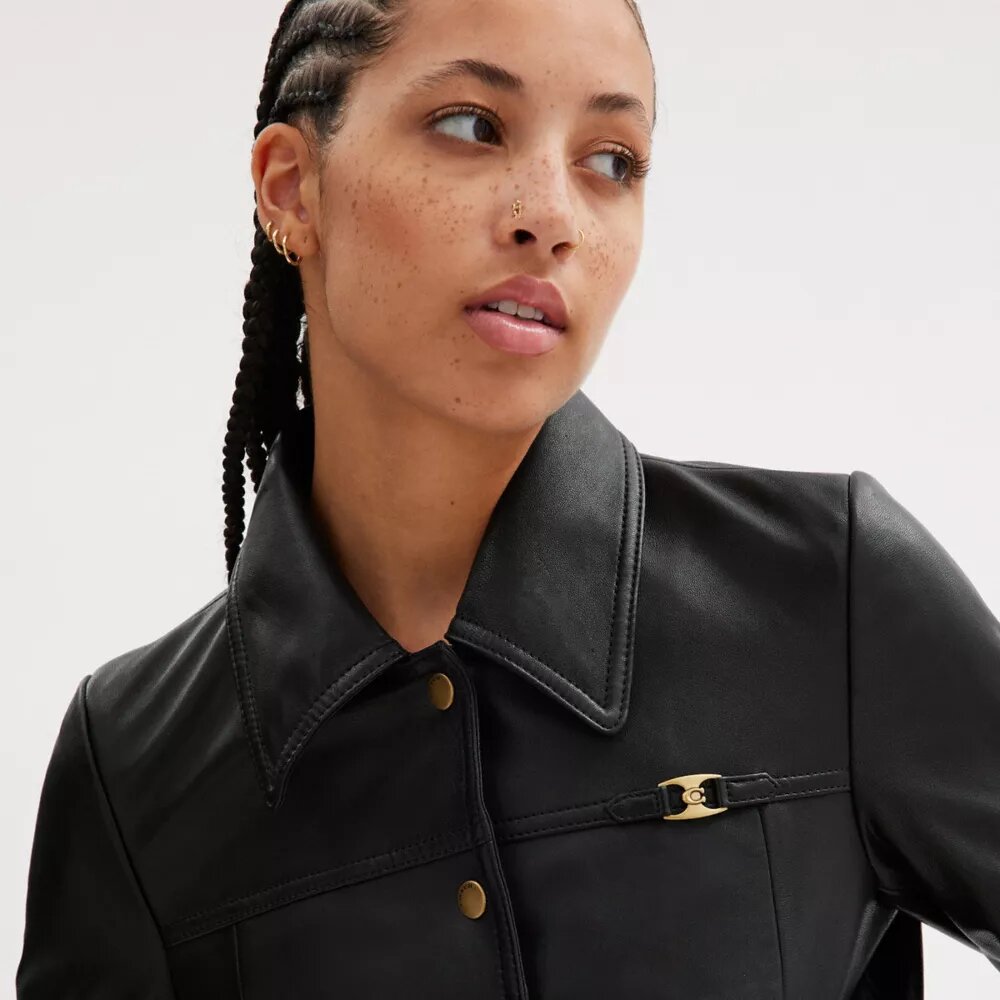 Heritage C Snap Front Shrunken Jacket