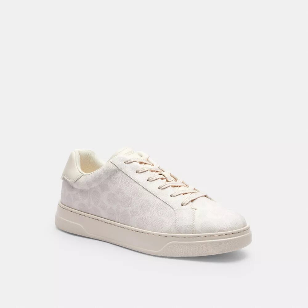 High Line Sneaker in Signature Canvas