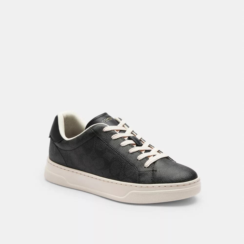 High Line Sneaker in Signature Canvas