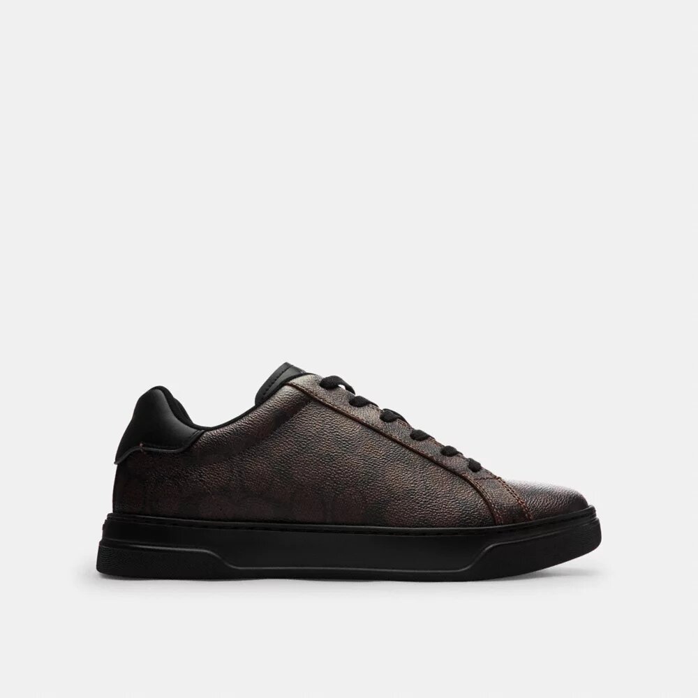 High Line Sneaker in Signature Canvas