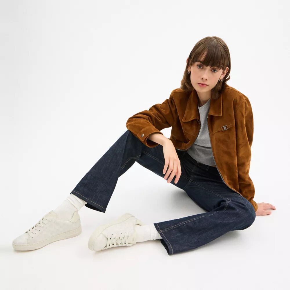 High Line Sneaker in Signature Canvas