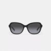 Hinged Horse and Carriage Square Sunglasses