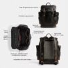 Hitch Backpack in Loved Leather