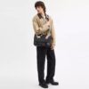 Hitch Messenger Bag in Signature Canvas with Patches