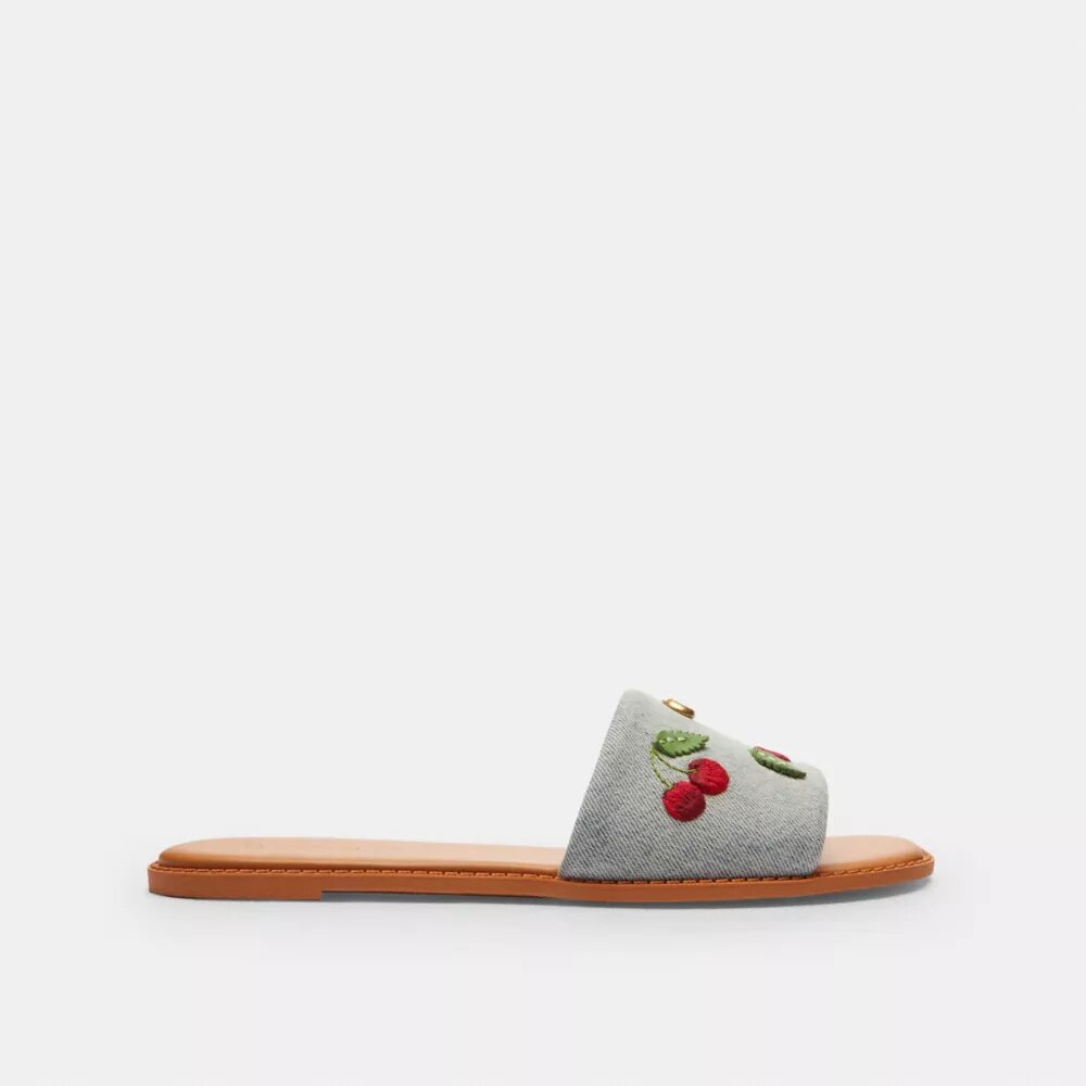 Holly Sandal with Cherries