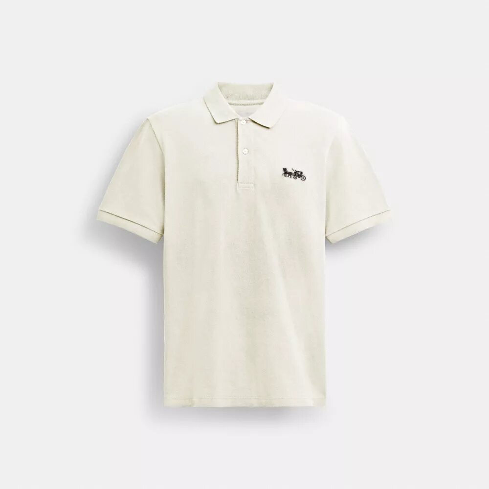 Horse and Carriage Classic Polo in Organic Cotton