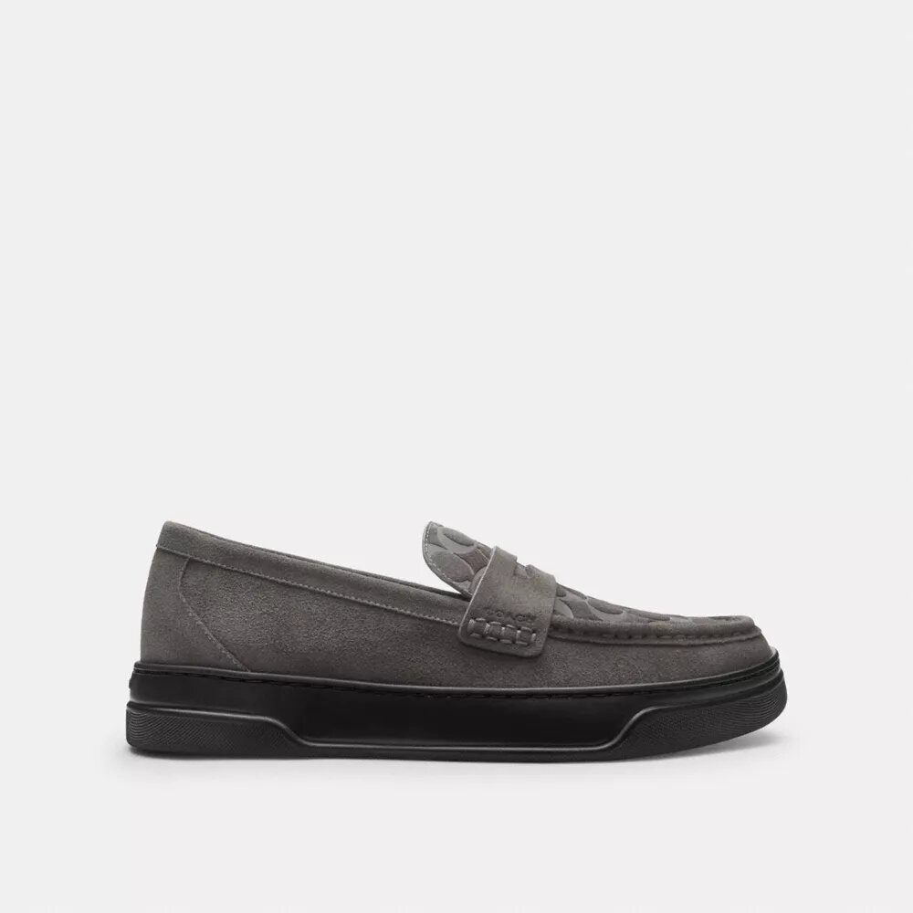 Hybrid Loafer with Signature Print
