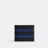 Id Billfold Wallet in Signature Canvas with Varsity Stripe