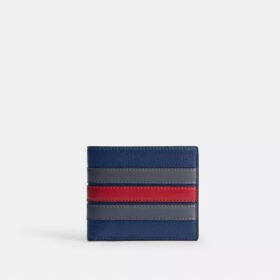 Id Billfold Wallet with Varsity Stripe