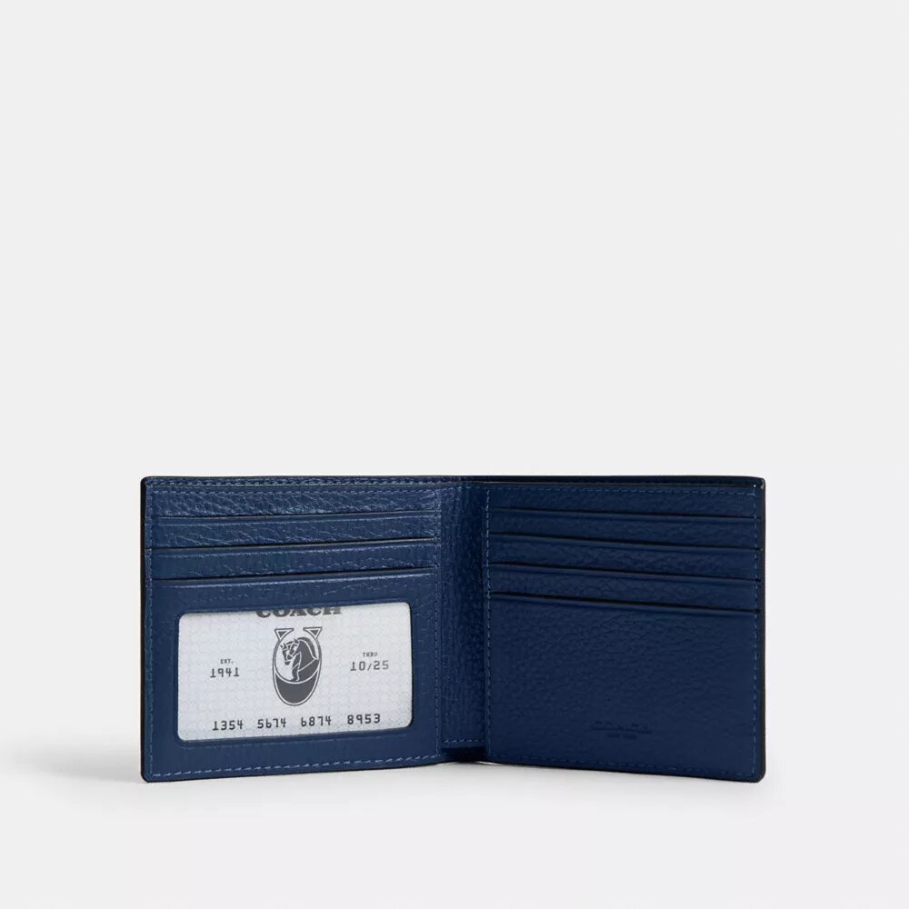 Id Billfold Wallet with Varsity Stripe