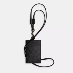 Id Lanyard in Signature Canvas