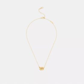 Interlock Pendant Necklace