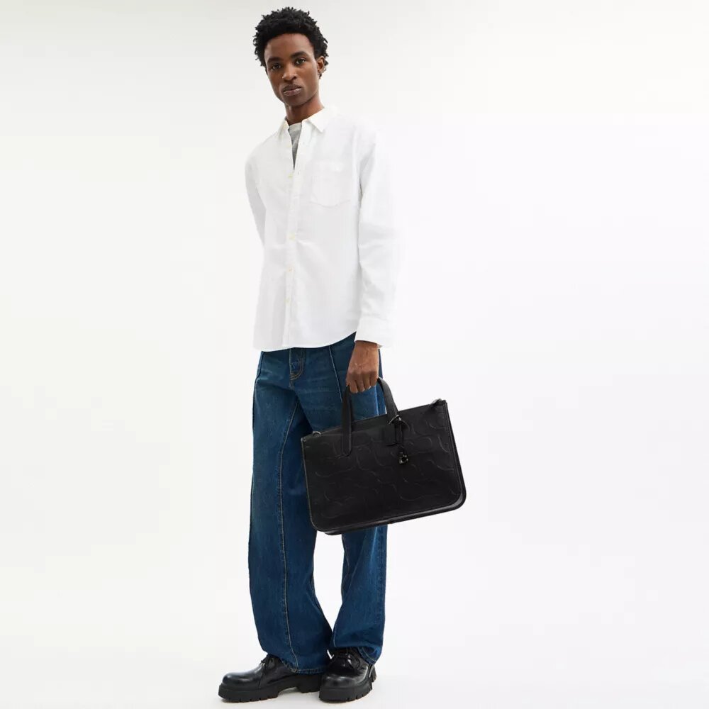 Isaac Workbag in Maxi Signature Leather