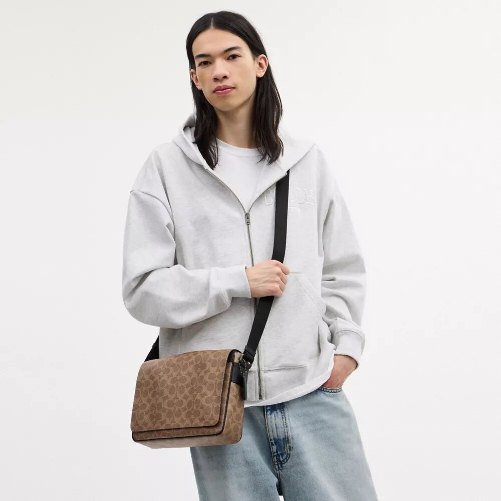 Jack Messenger Bag in Signature Canvas