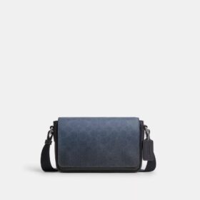 Jack Small Flap Crossbody Bag in Ombre Signature Canvas