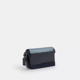Jack Small Flap Crossbody Bag in Ombre Signature Canvas