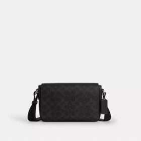 Jack Small Flap Crossbody Bag in Signature Canvas