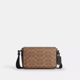 Jack Small Flap Crossbody Bag in Signature Canvas