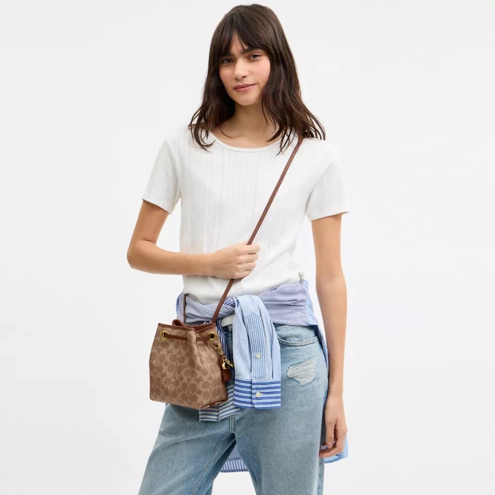 Jade Drawstring Bag