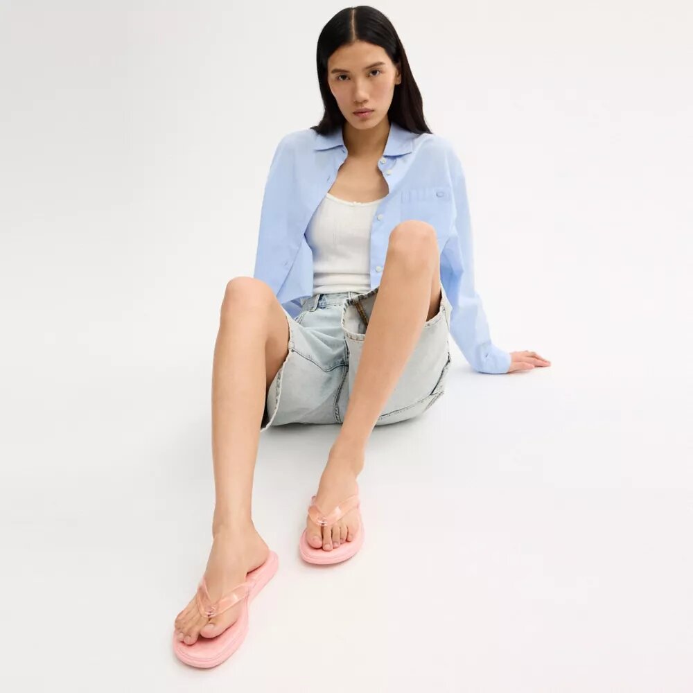 Jelly Flip Flop in Signature