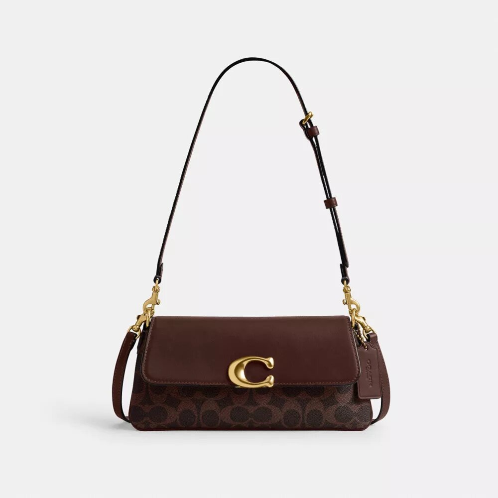 Jet Shoulder Bag in Signature Canvas