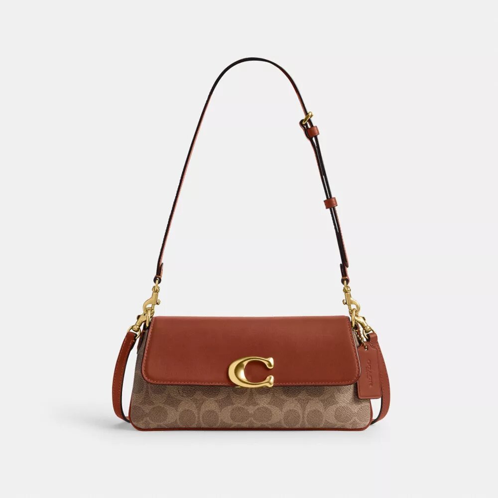 Jet Shoulder Bag in Signature Canvas