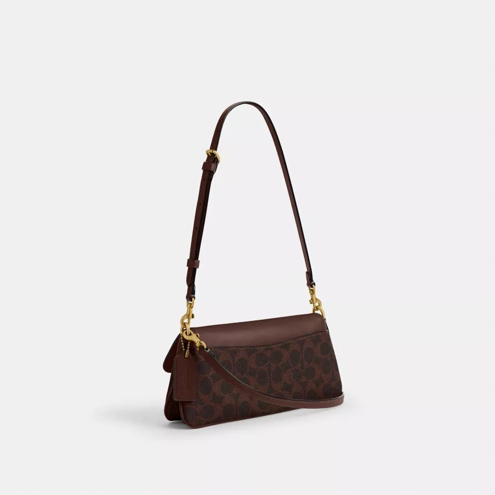 Jet Shoulder Bag in Signature Canvas