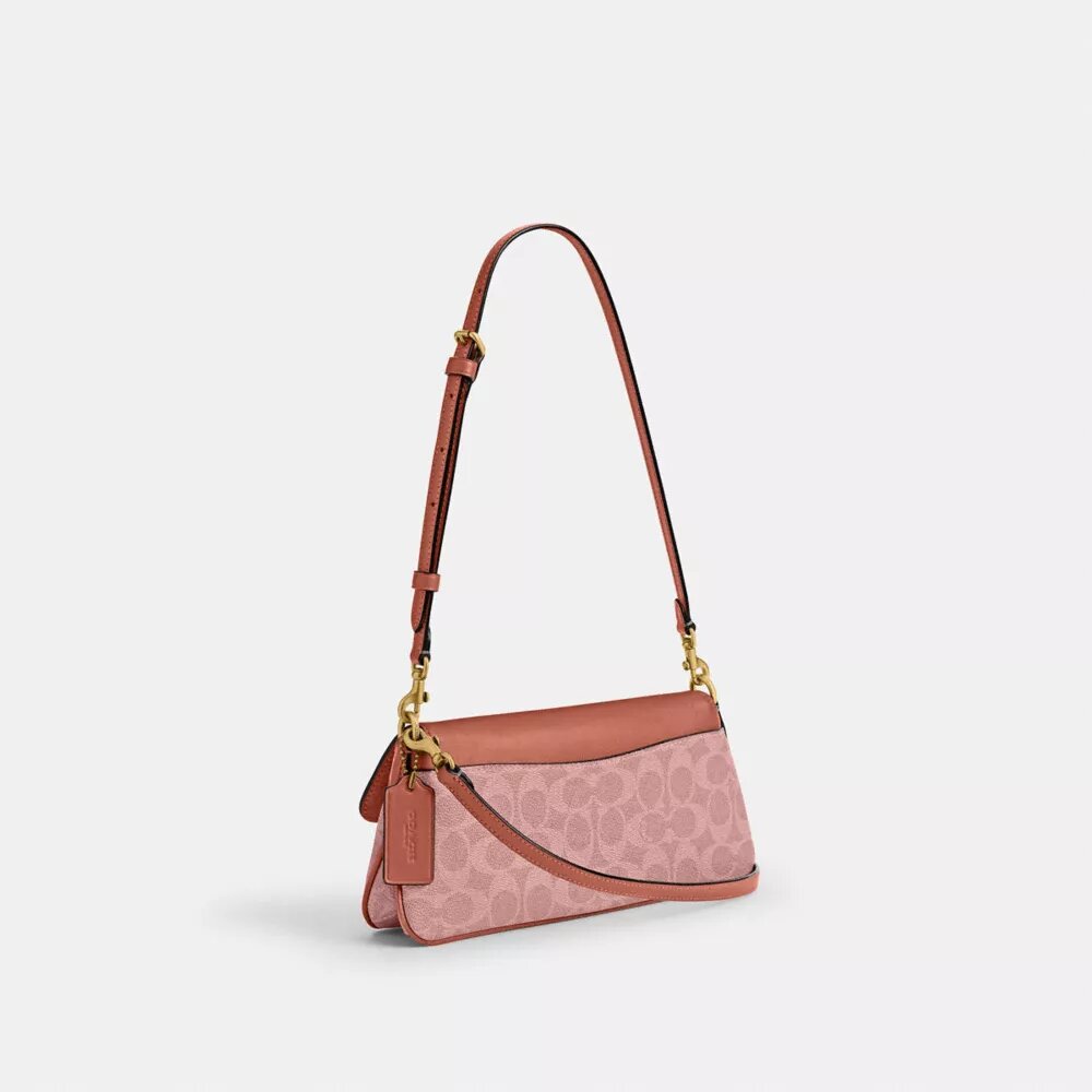 Jet Shoulder Bag in Signature Canvas