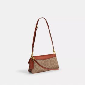 Jet Shoulder Bag in Signature Canvas