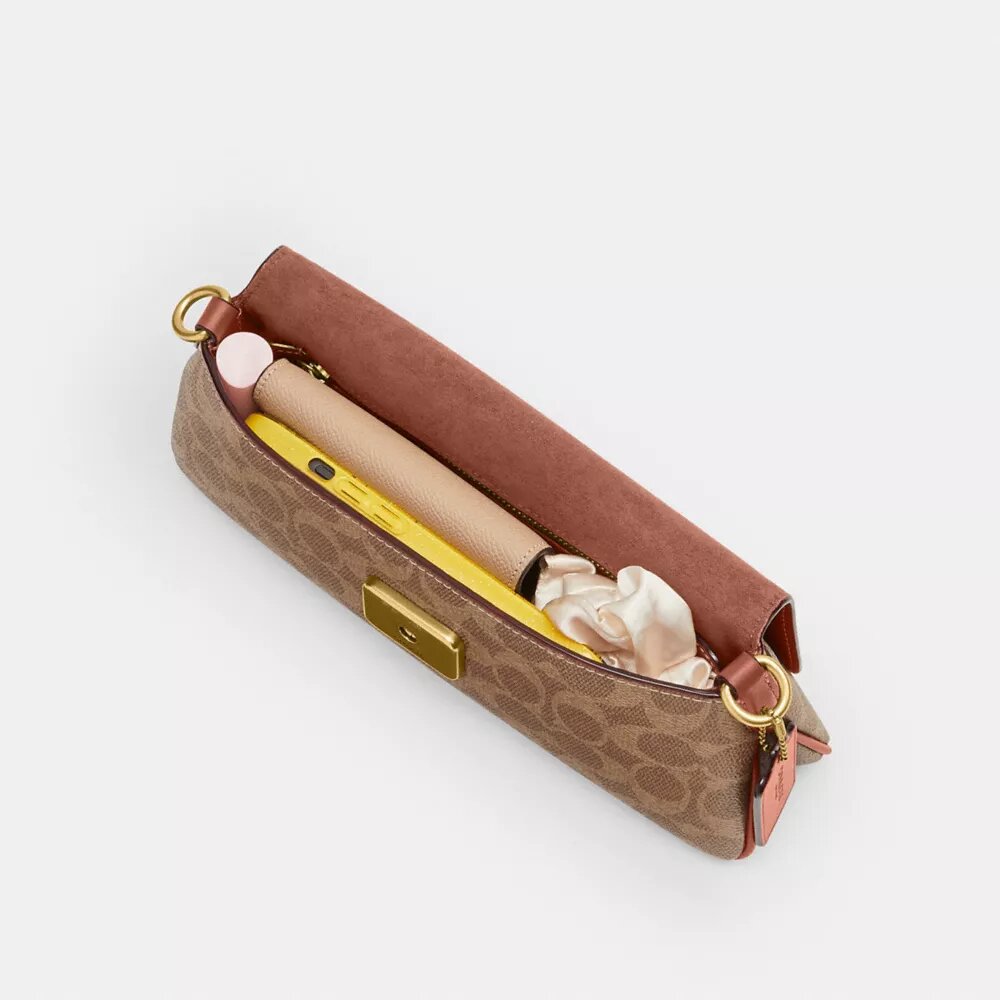 Jet Shoulder Bag in Signature Canvas