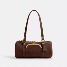 Kisslock Barrel Bag 28