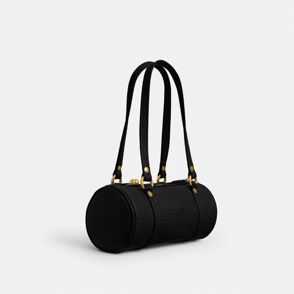 Kisslock Barrel Bag 28