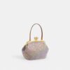 Kisslock Frame Bag 16 in Crystal Signature Jacquard
