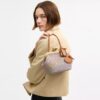 Kisslock Frame Bag 16 in Crystal Signature Jacquard