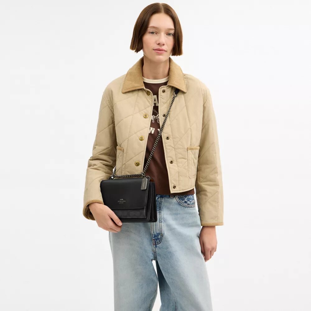 Klare Crossbody Bag in Signature Canvas