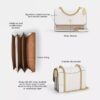 Klare Crossbody Bag in Signature Canvas