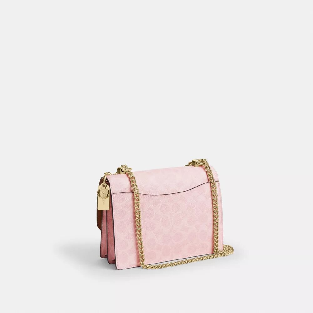 Klare Crossbody Bag in Signature Canvas with Charms