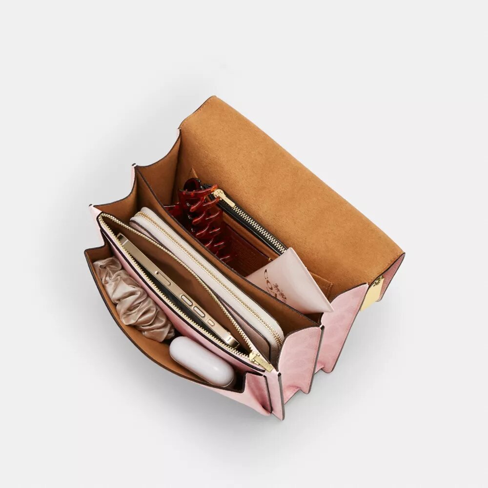 Klare Crossbody Bag in Signature Canvas with Charms