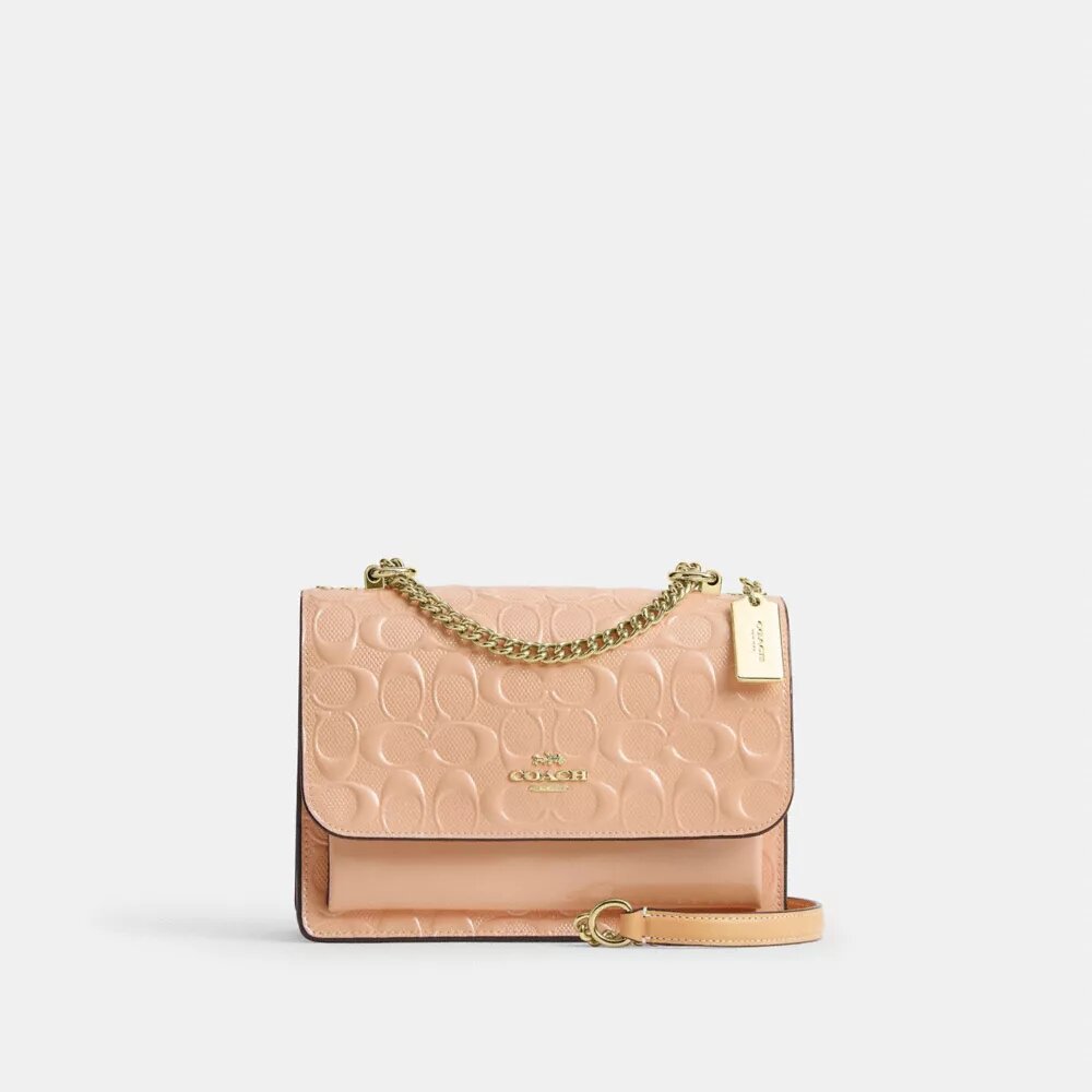 Klare Crossbody Bag in Signature Leather