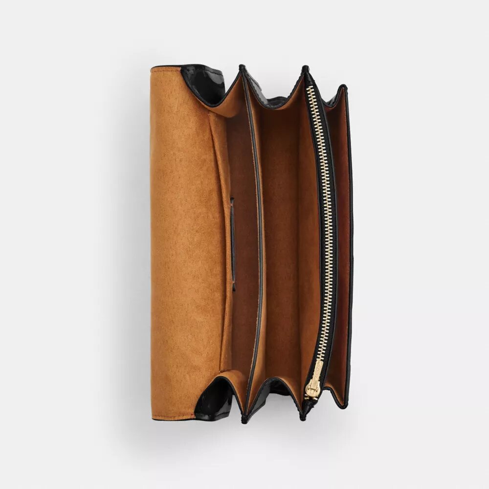 Klare Crossbody Bag in Signature Leather