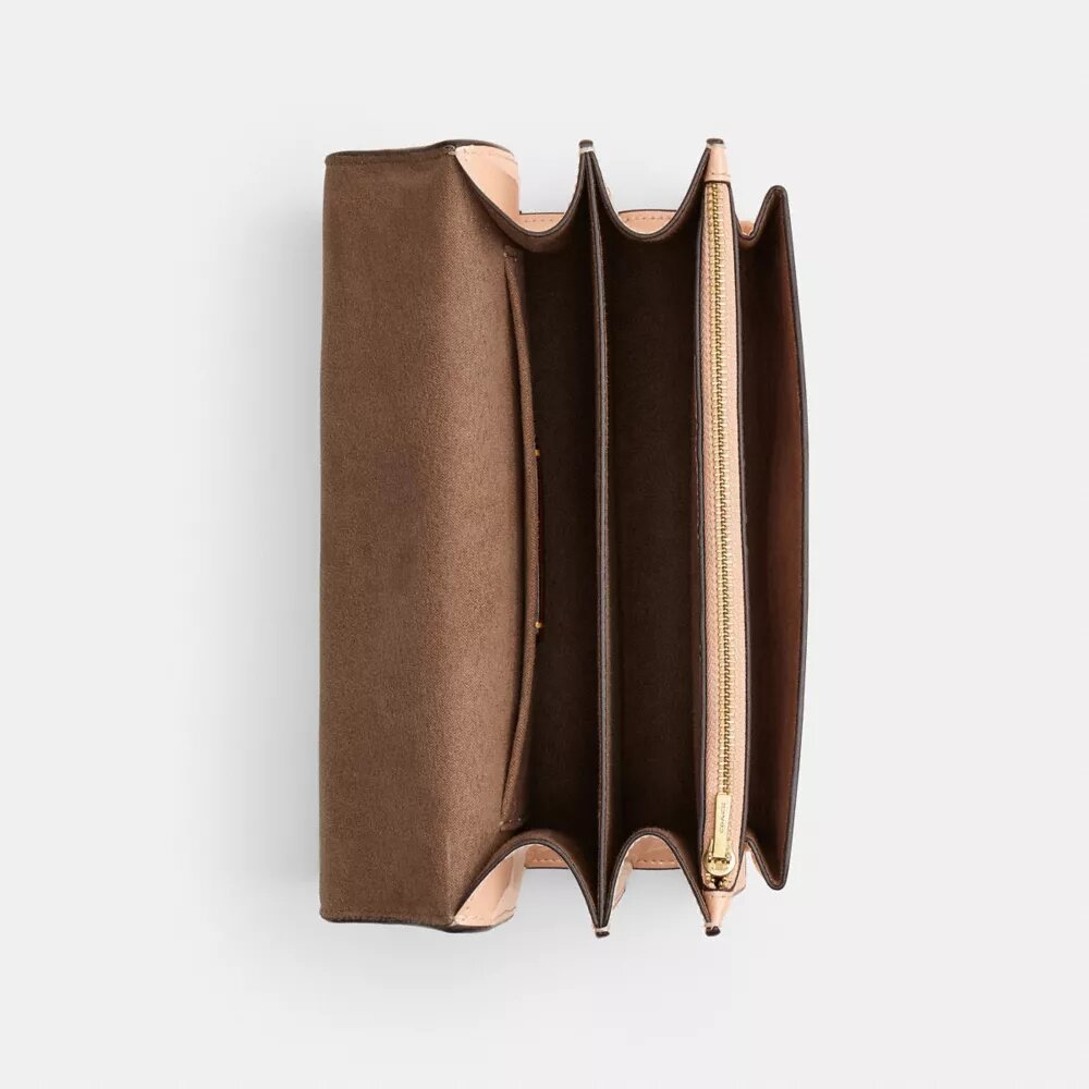 Klare Crossbody Bag in Signature Leather