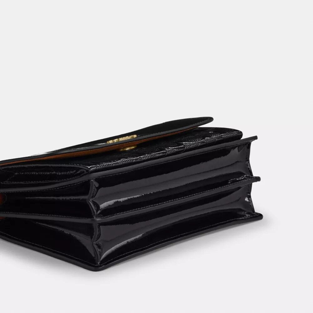 Klare Crossbody Bag in Signature Leather