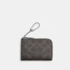 L-Zip Key Case in Signature Canvas