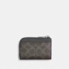 L-Zip Key Case in Signature Canvas